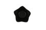 Hermia Juego de 6 Cuencos de Cerámica Negro Mate 270 ml